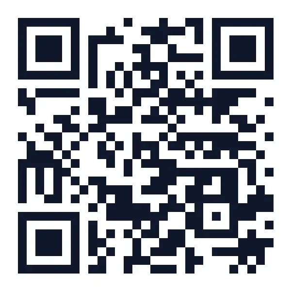 QR code linking to a sample Beacon Auto Care digital vehicle inspection report
